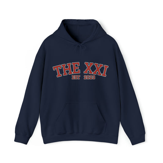 The XXI Hoodie Red